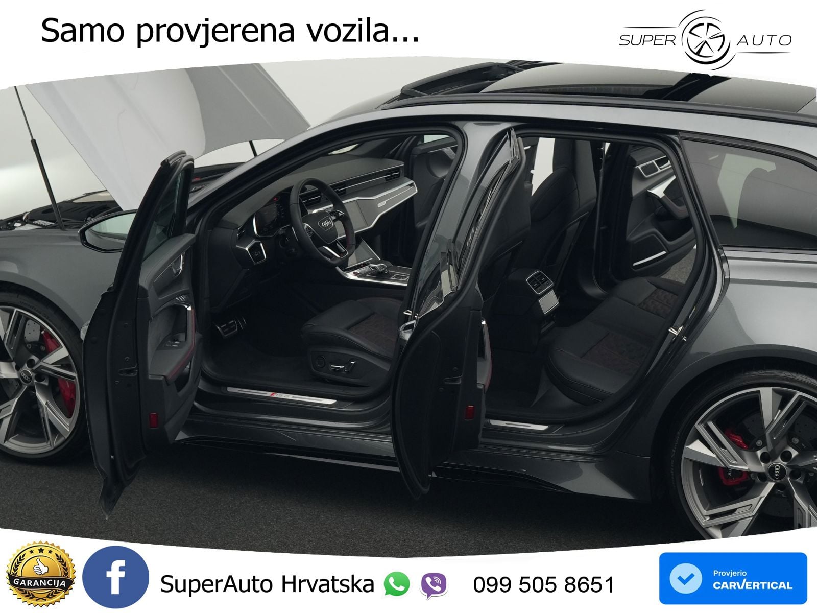 Audi RS6 Avant 4.0 TFSI V8 (600 KS) quattro Tiptronic LED+GR SJED+ACC