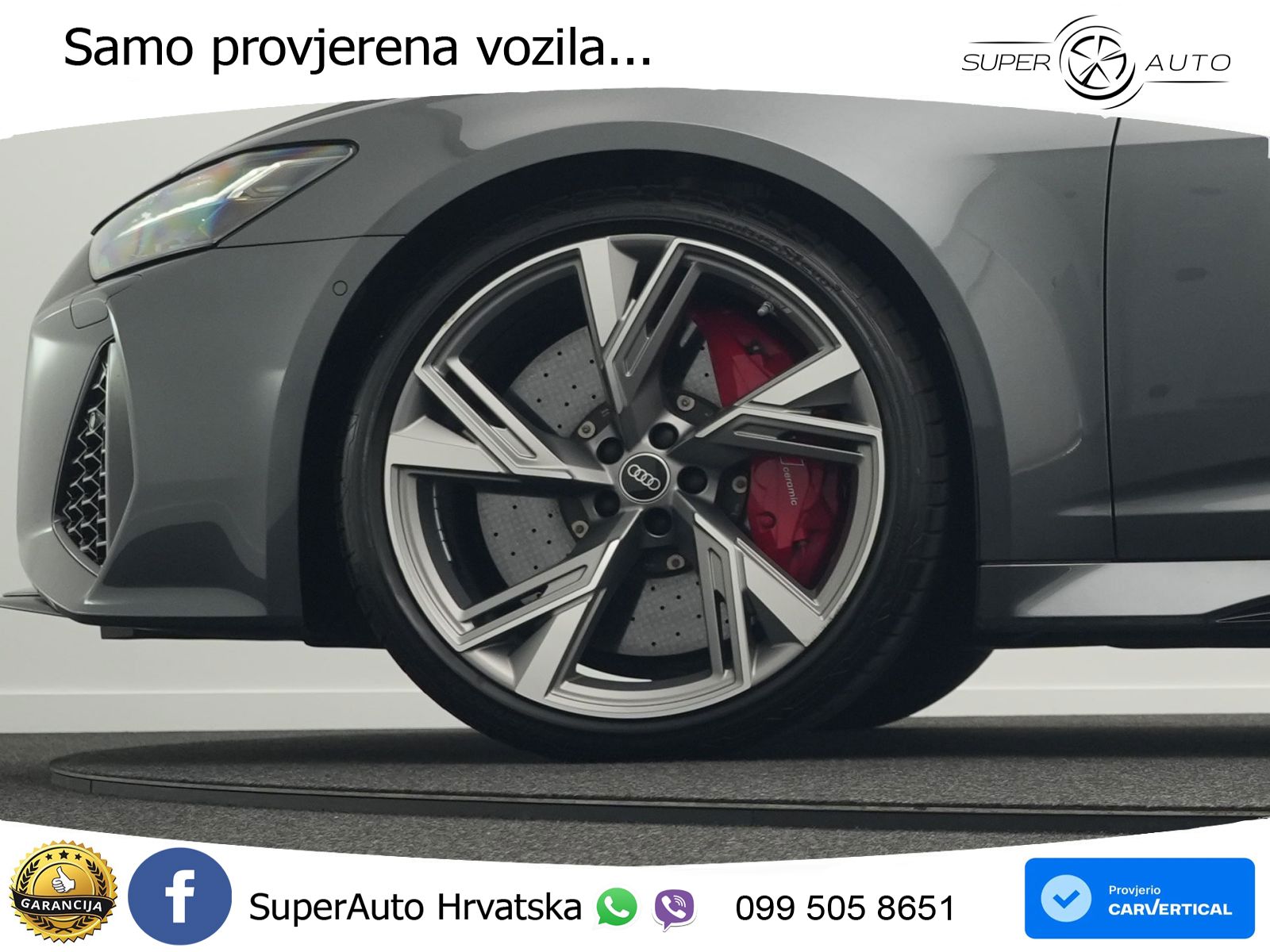 Audi RS6 Avant 4.0 TFSI V8 (600 KS) quattro Tiptronic LED+GR SJED+ACC