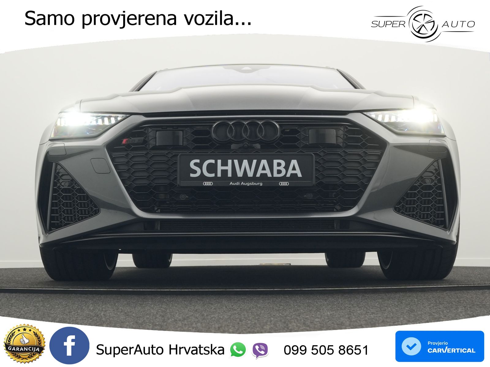 Audi RS6 Avant 4.0 TFSI V8 (600 KS) quattro Tiptronic LED+GR SJED+ACC