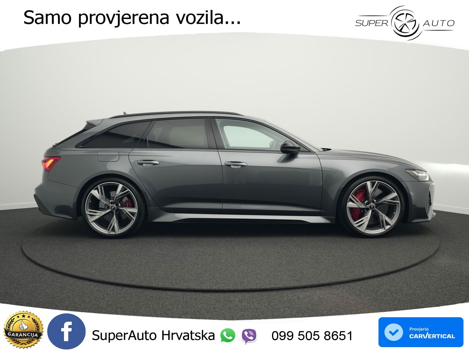Audi RS6 Avant 4.0 TFSI V8 (600 KS) quattro Tiptronic LED+GR SJED+ACC