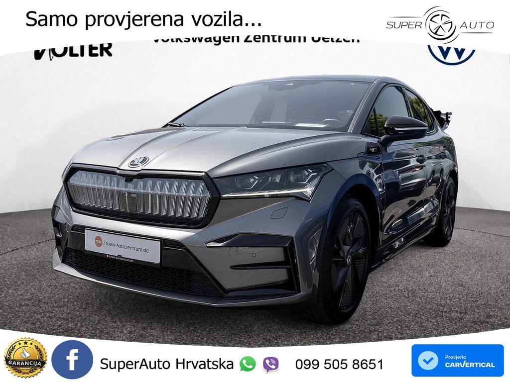Škoda Enyaq Coupe iV RS 82 kWh (299 KS) AWD Suite MATRIX+GR SJED+KAM