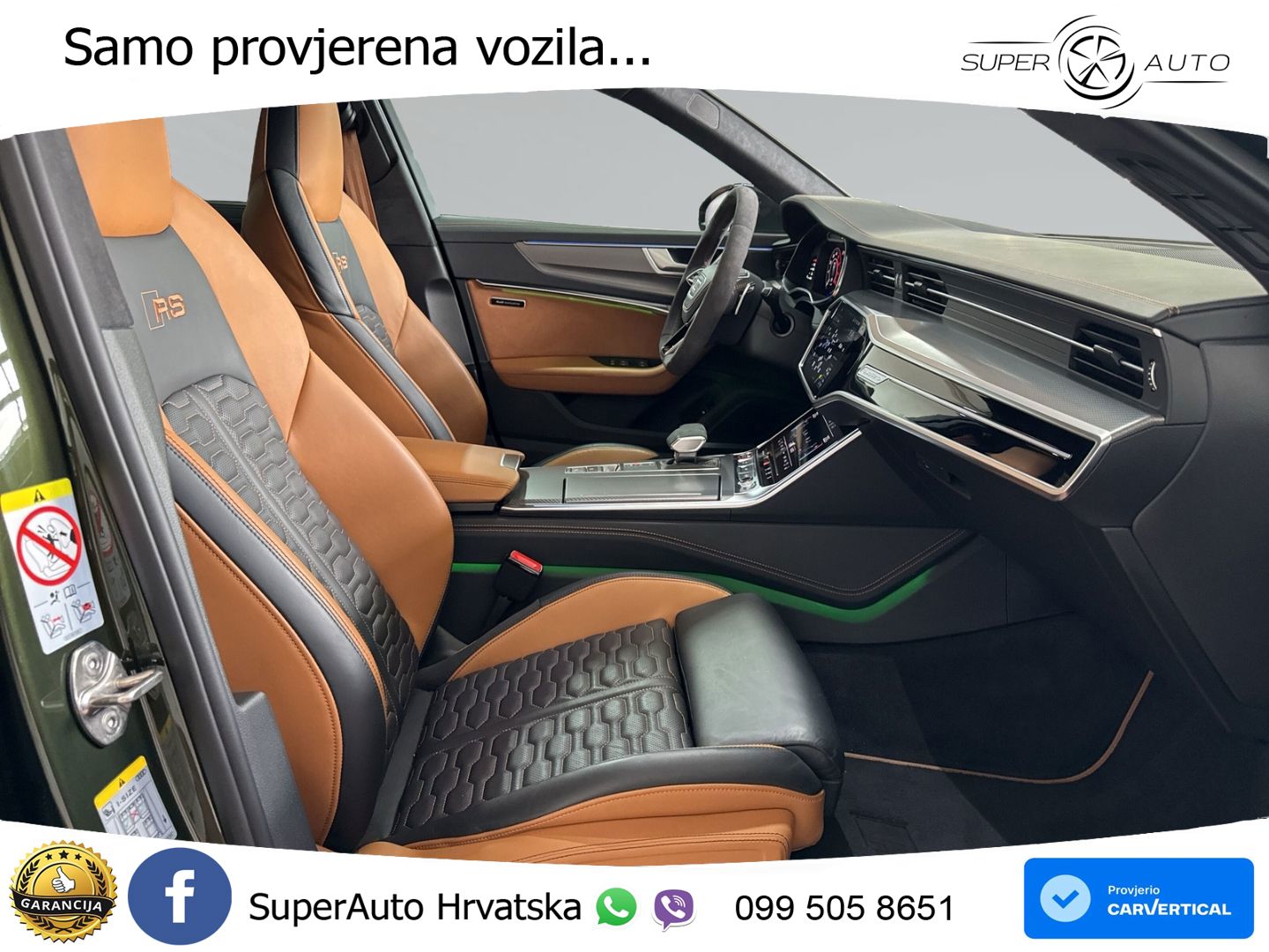 Audi RS6 Avant 4.0 TFSI V8 performance (630 KS)  quattro tiptronic MATRIX+GR SJED+KAM