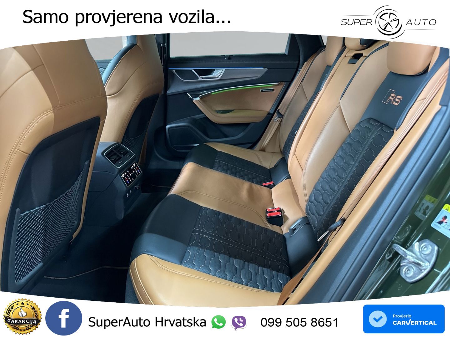 Audi RS6 Avant 4.0 TFSI V8 performance (630 KS)  quattro tiptronic MATRIX+GR SJED+KAM