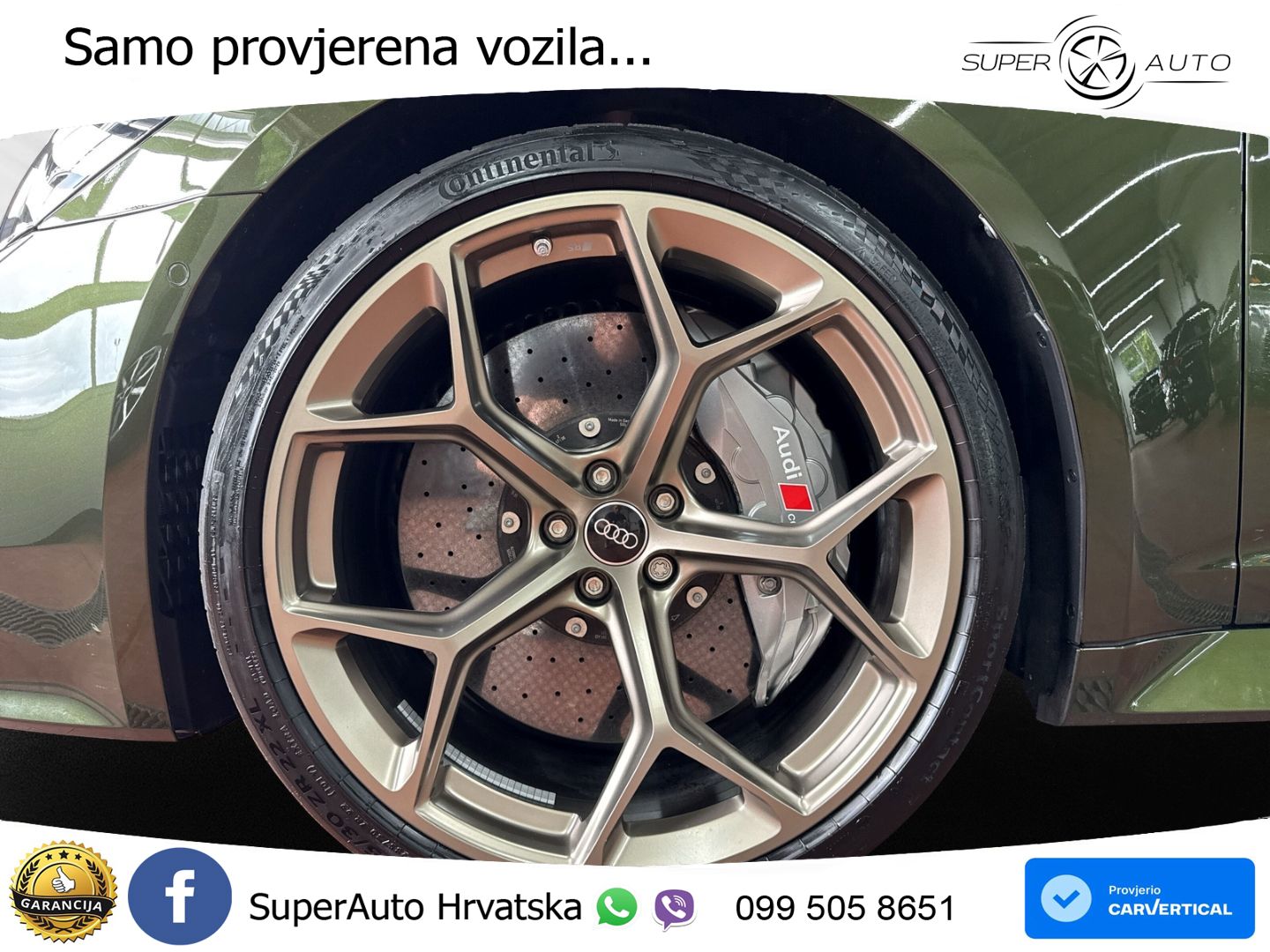 Audi RS6 Avant 4.0 TFSI V8 performance (630 KS)  quattro tiptronic MATRIX+GR SJED+KAM