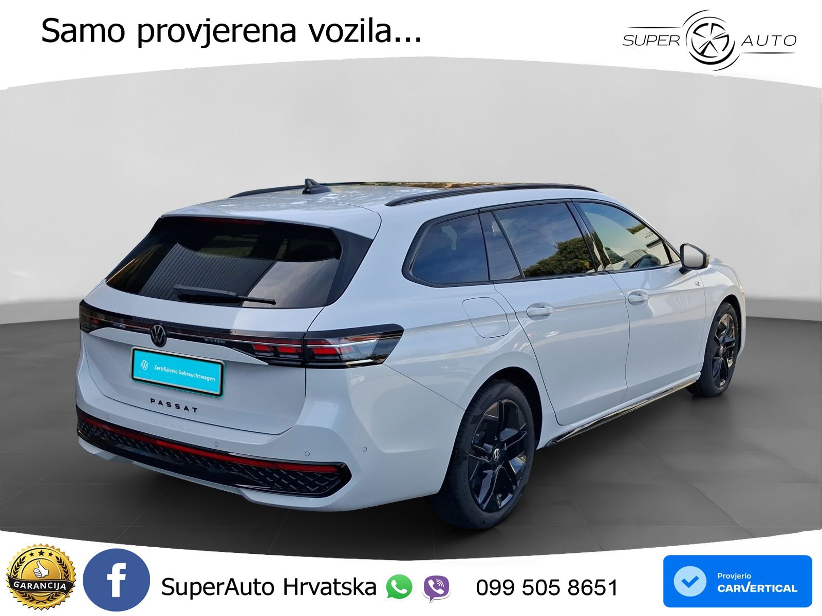 Volkswagen Passat Variant 2.0 TDI (193 KS) 4MOTION DSG R-Line LED+GR SJED+ACC