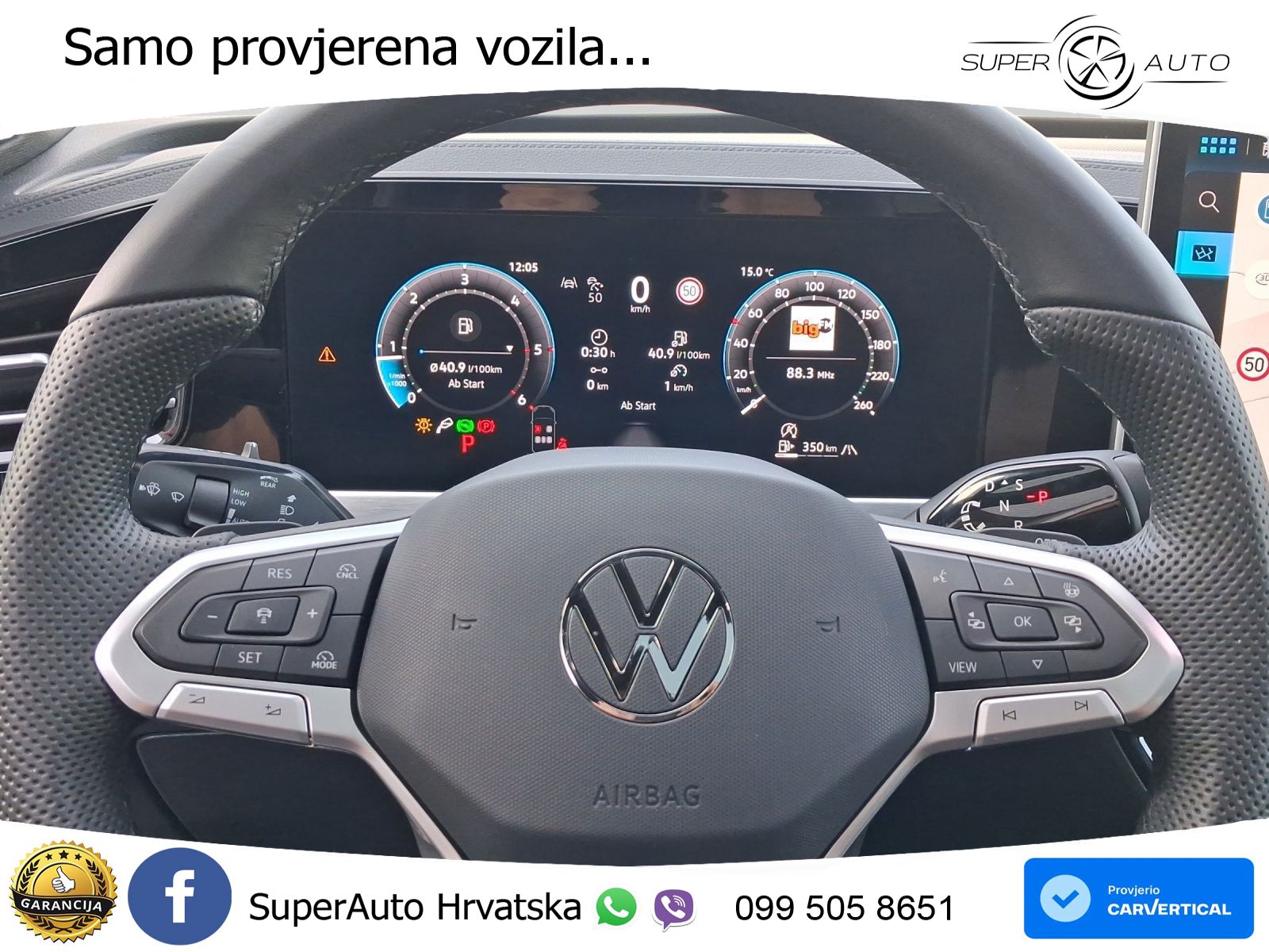 Volkswagen Passat Variant 2.0 TDI (193 KS) 4MOTION DSG R-Line LED+GR SJED+ACC