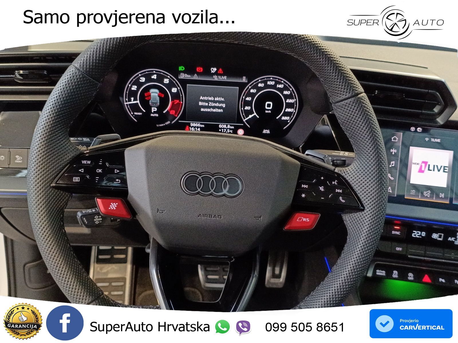 Audi RS3 Sportback 2.5 TFSI (400 KS) quattro S tronic
