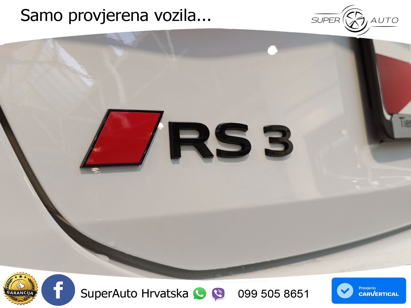 Audi RS3 Sportback 2.5 TFSI (400 KS) quattro S tronic