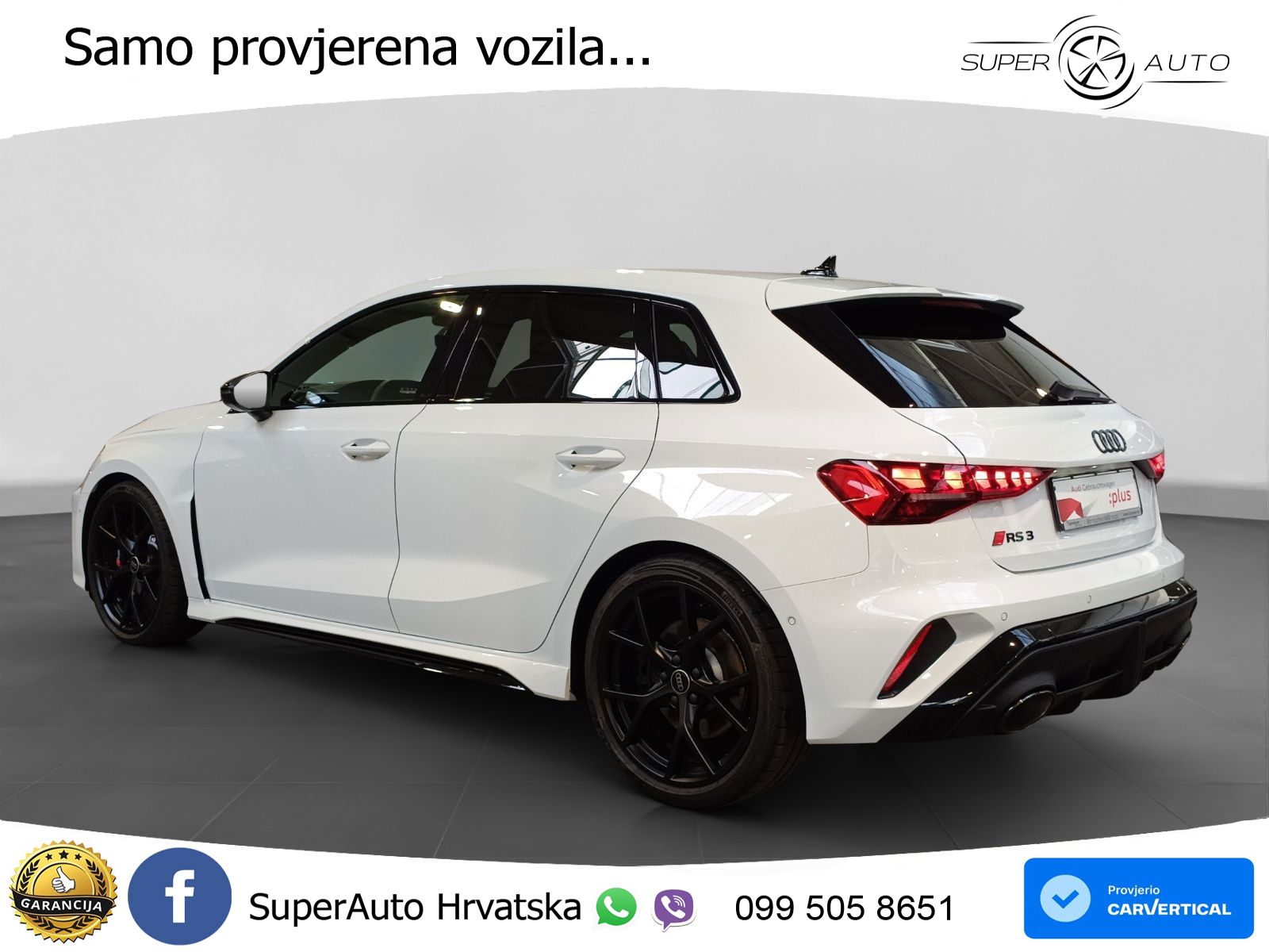 Audi RS3 Sportback 2.5 TFSI (400 KS) quattro S tronic