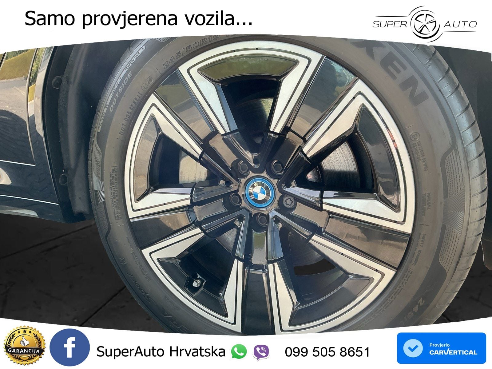 BMW iX3 80 kWh (286 KS) M Sport LED+GR SJED+ACC