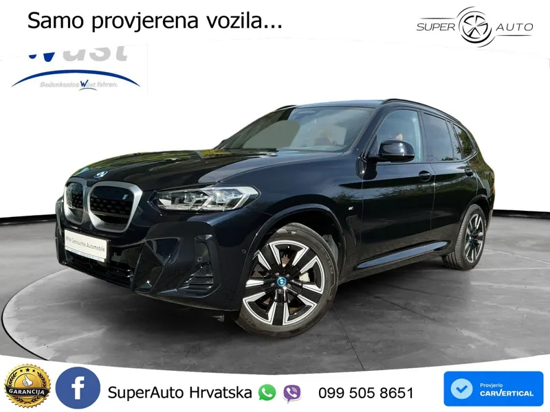 BMW iX3 80 kWh (286 KS) M Sport LED+GR SJED+ACC