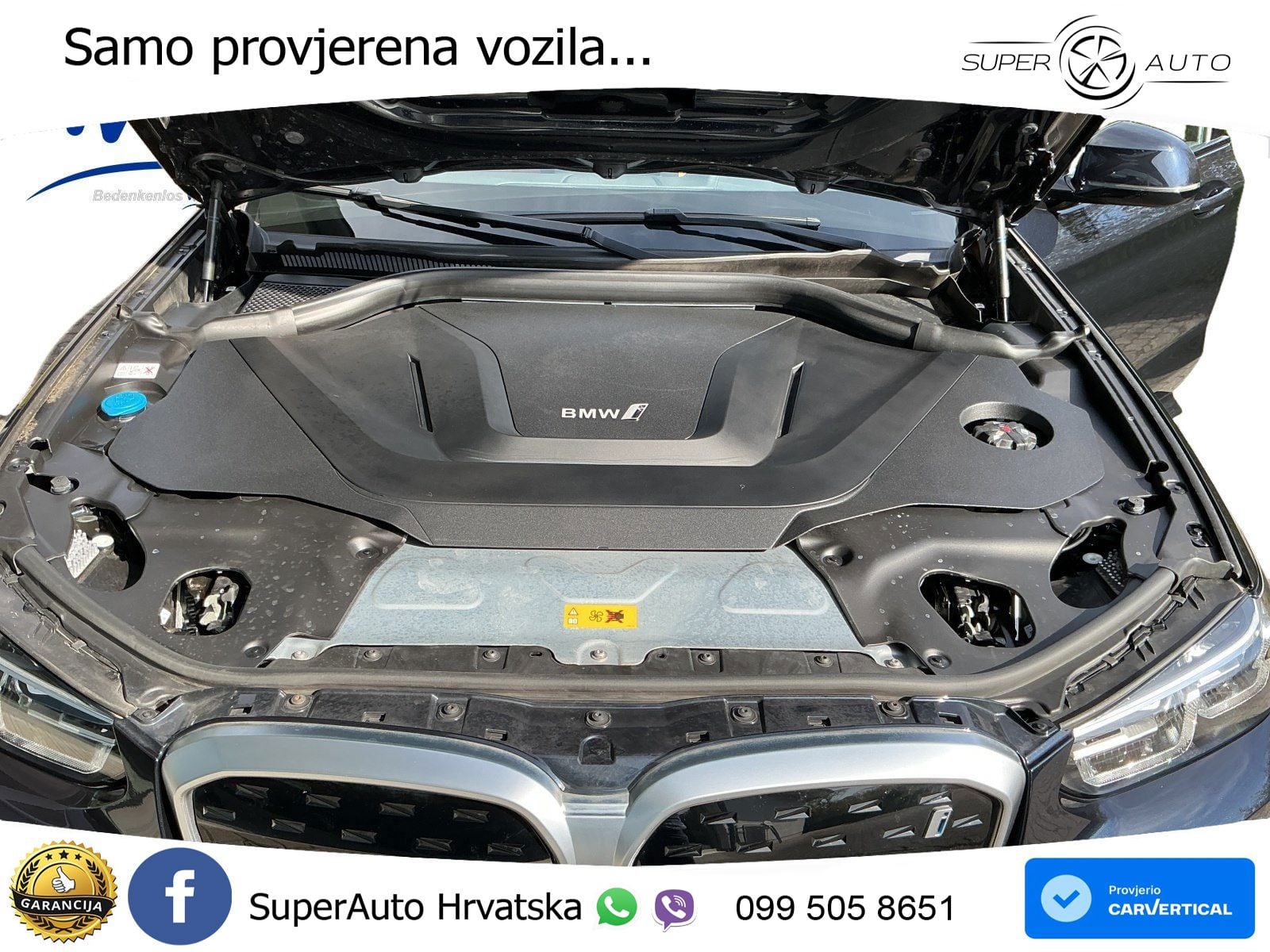 BMW iX3 80 kWh (286 KS) M Sport LED+GR SJED+ACC