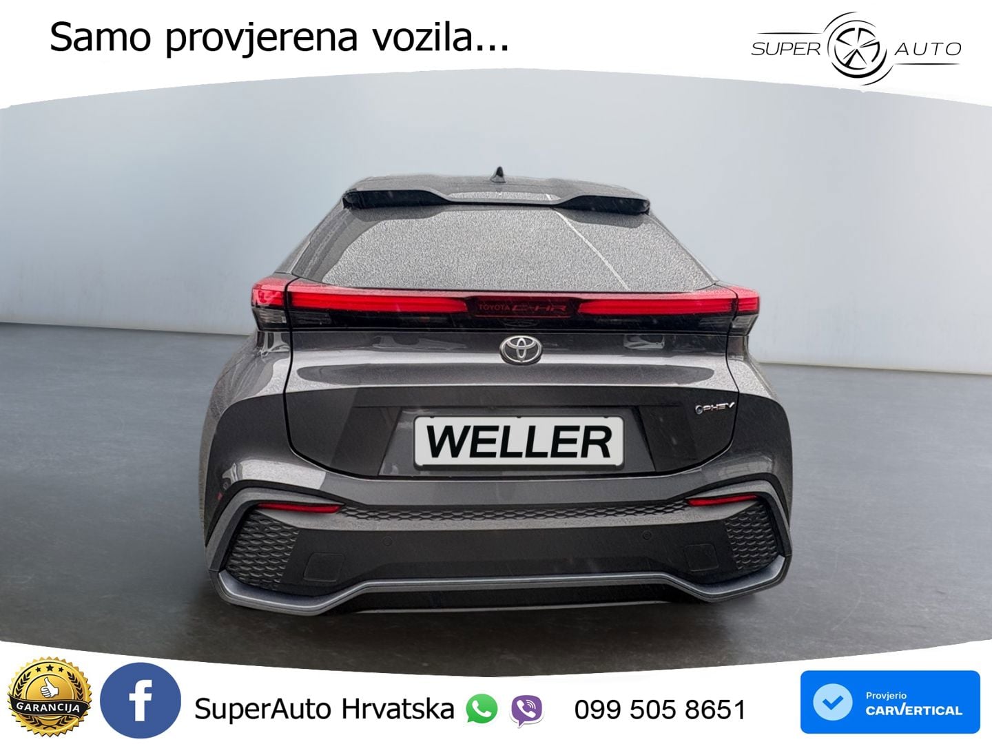 Toyota C-HR 2.0 (223 KS) PHEV e-CVT Teamplayer LED+GR SJED+ACC