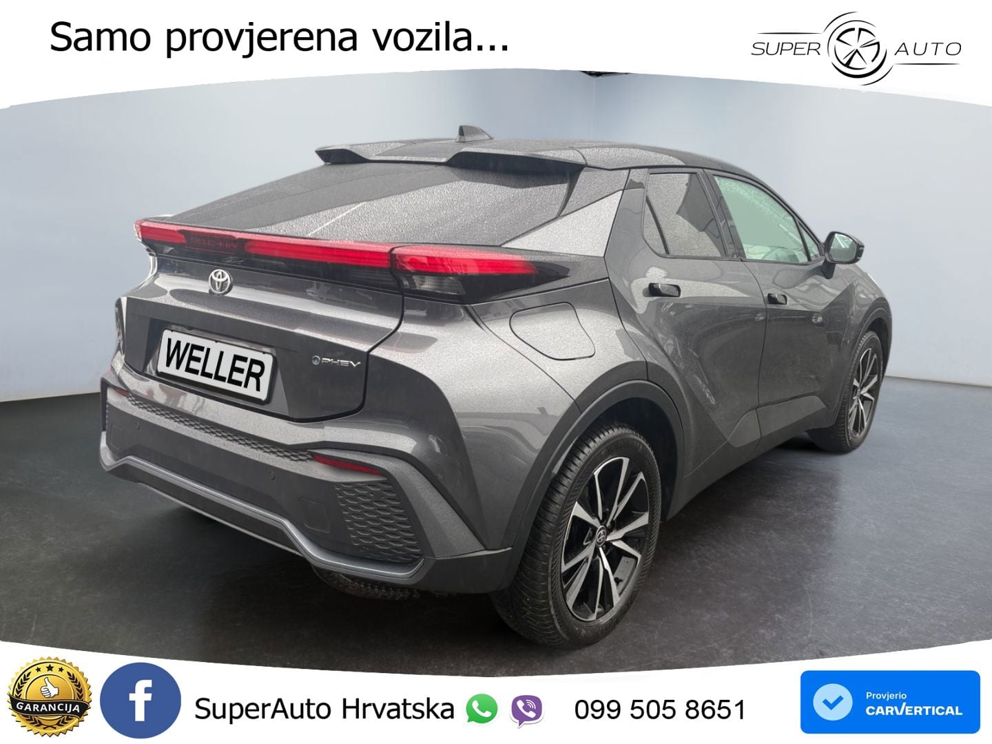 Toyota C-HR 2.0 (223 KS) PHEV e-CVT Teamplayer LED+GR SJED+ACC
