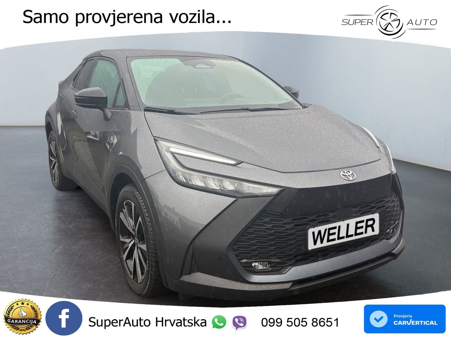 Toyota C-HR 2.0 (223 KS) PHEV e-CVT Teamplayer LED+GR SJED+ACC