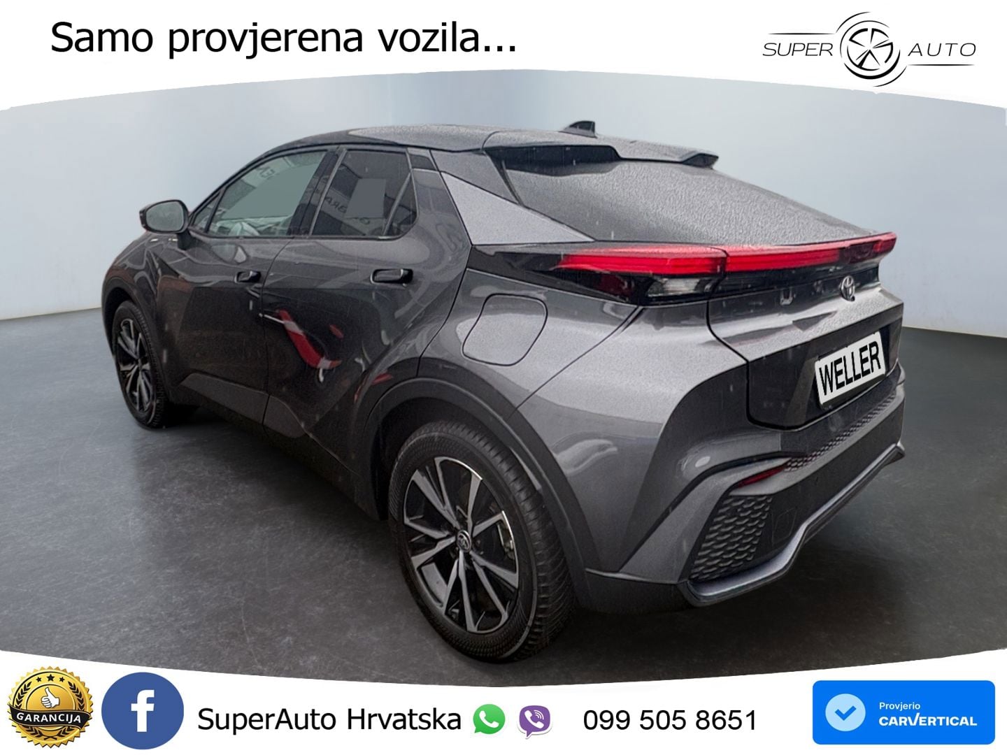 Toyota C-HR 2.0 (223 KS) PHEV e-CVT Teamplayer LED+GR SJED+ACC