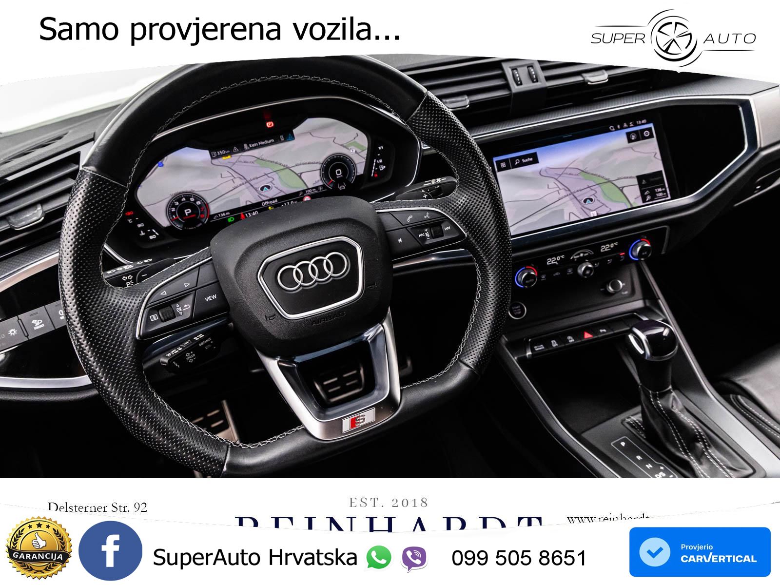Audi Q3 II Sportback 45 TFSI (245 KS) quattro S tronic 2x S line LED+ACC