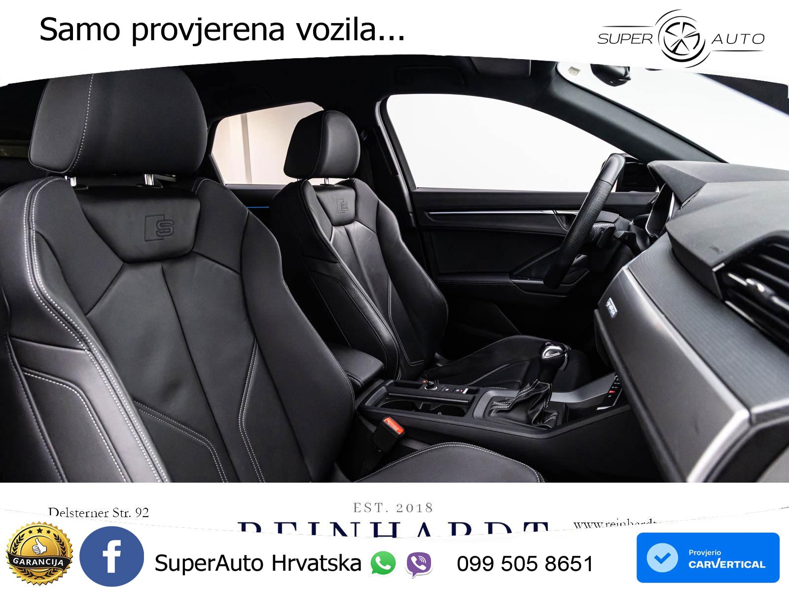 Audi Q3 II Sportback 45 TFSI (245 KS) quattro S tronic 2x S line LED+ACC