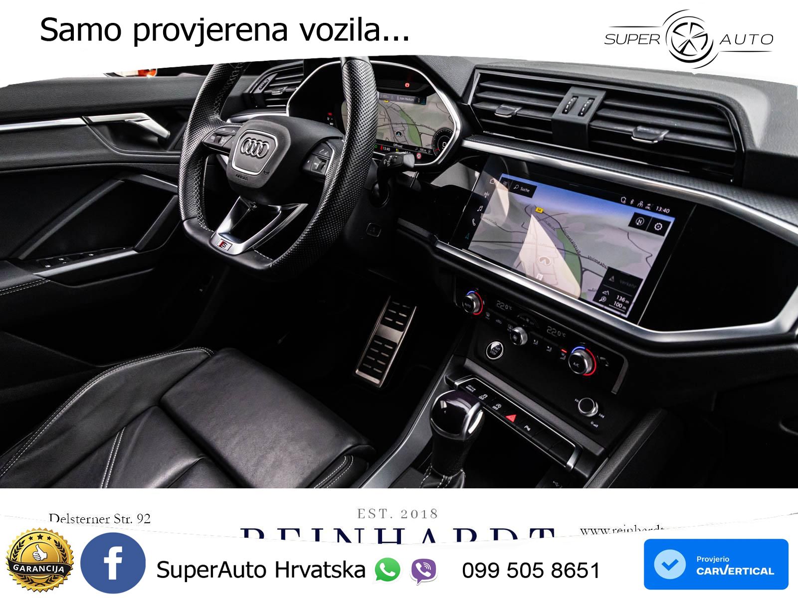 Audi Q3 II Sportback 45 TFSI (245 KS) quattro S tronic 2x S line LED+ACC