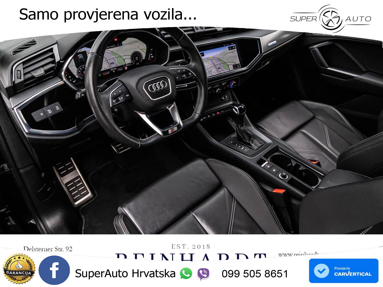 Audi Q3 II Sportback 45 TFSI (245 KS) quattro S tronic 2x S line LED+ACC