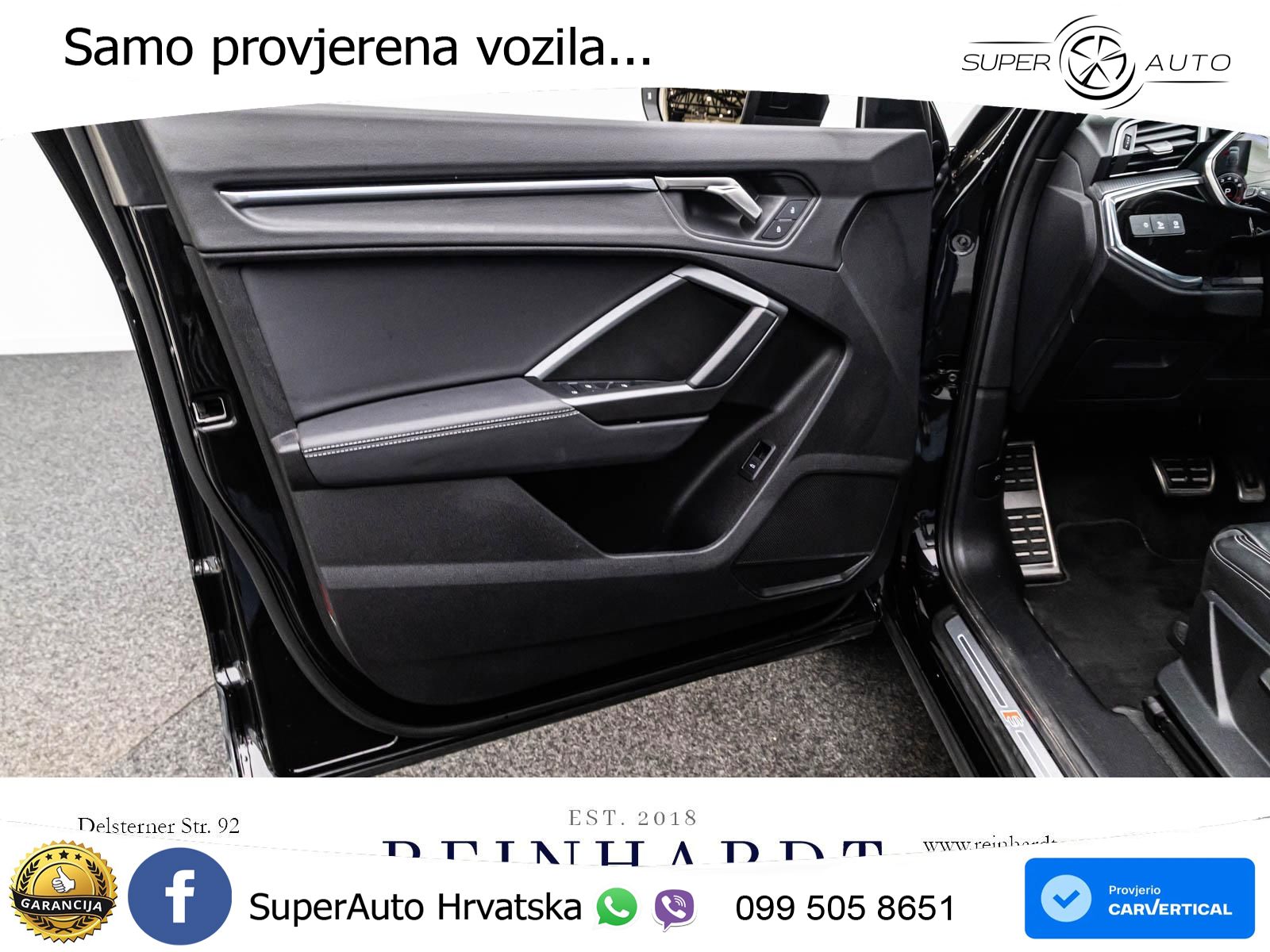 Audi Q3 II Sportback 45 TFSI (245 KS) quattro S tronic 2x S line LED+ACC