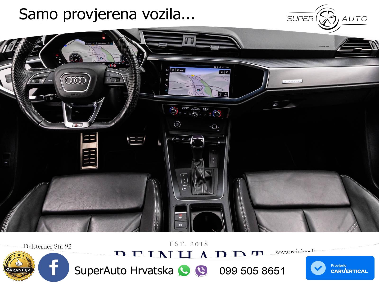 Audi Q3 II Sportback 45 TFSI (245 KS) quattro S tronic 2x S line LED+ACC