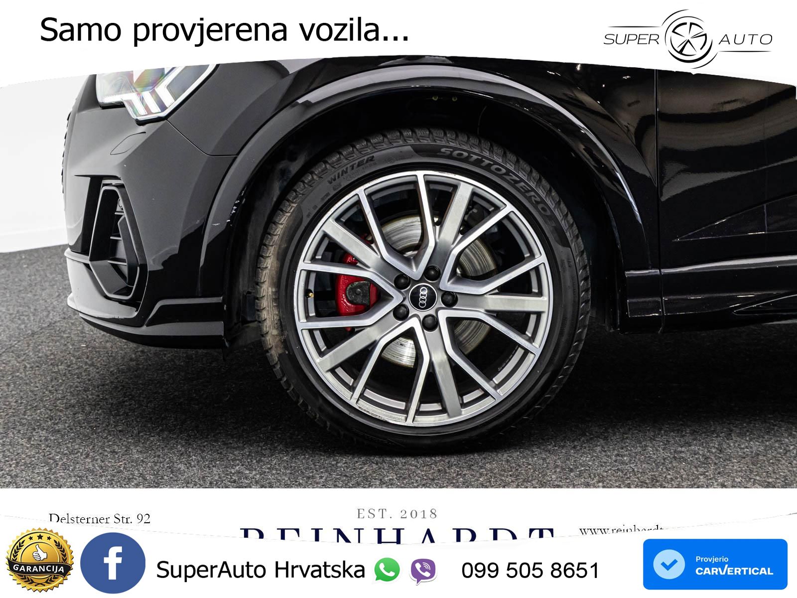 Audi Q3 II Sportback 45 TFSI (245 KS) quattro S tronic 2x S line LED+ACC