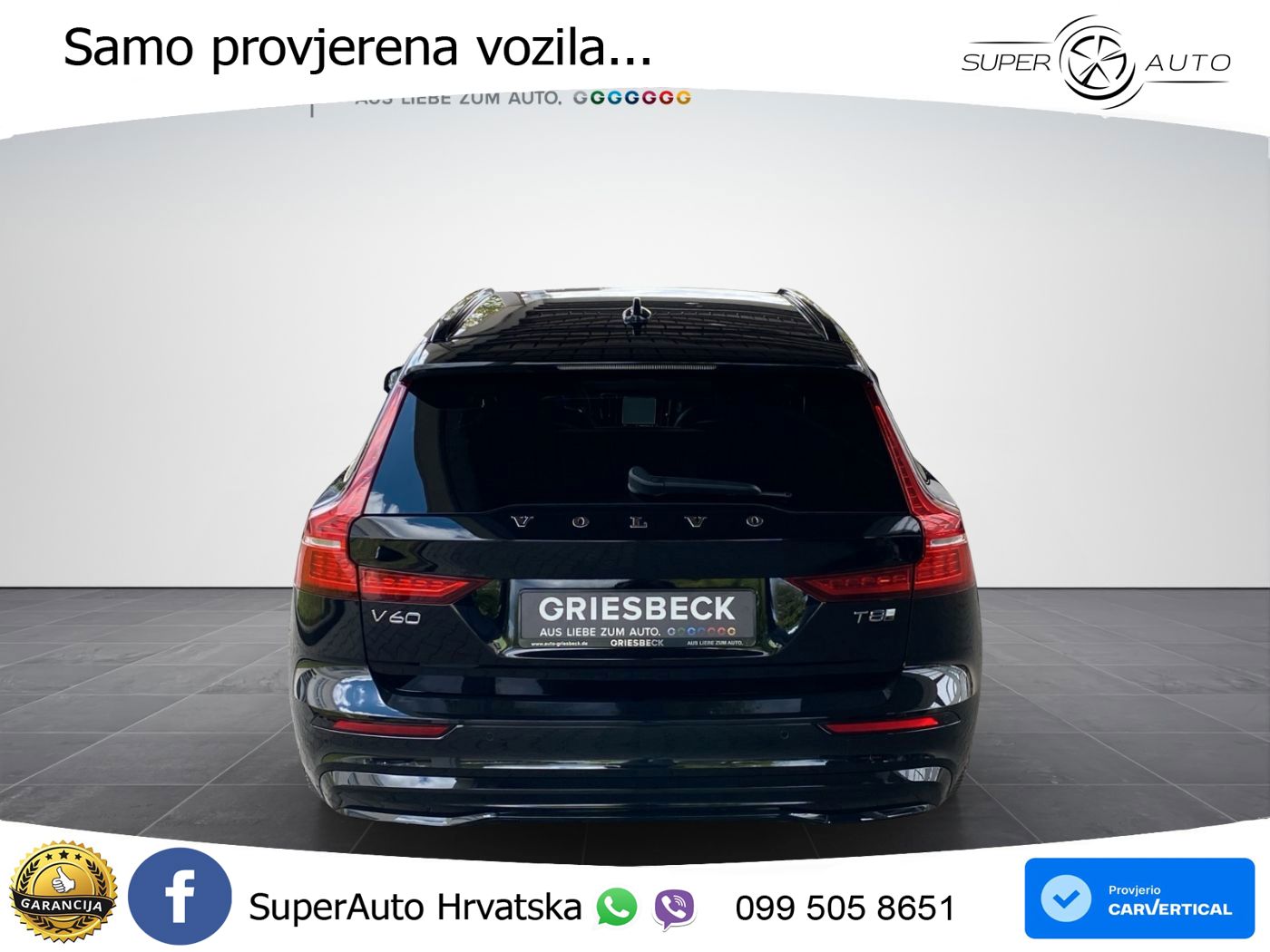 Volvo V60 2.0 T8 AWD Geartronic LED+GR SJED+ACC