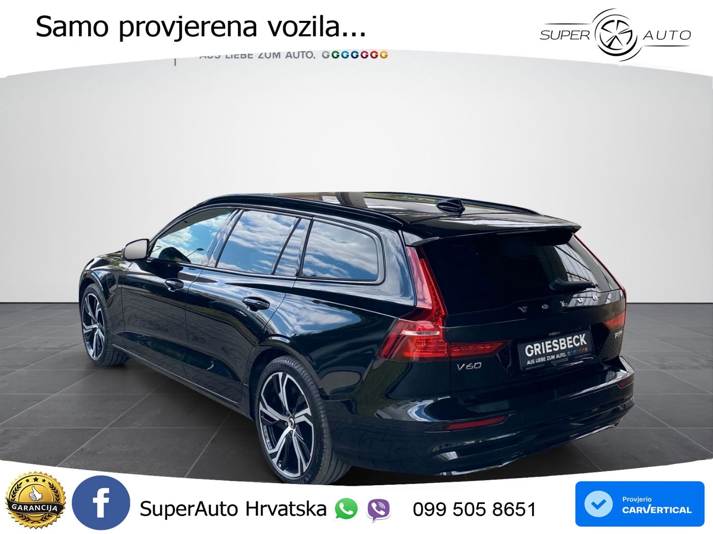 Volvo V60 2.0 T8 AWD Geartronic LED+GR SJED+ACC