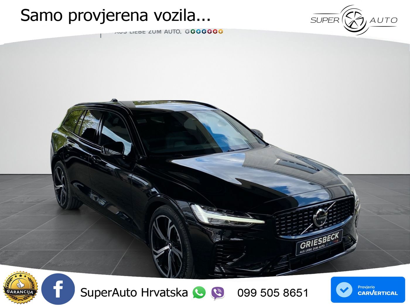 Volvo V60 2.0 T8 AWD Geartronic LED+GR SJED+ACC