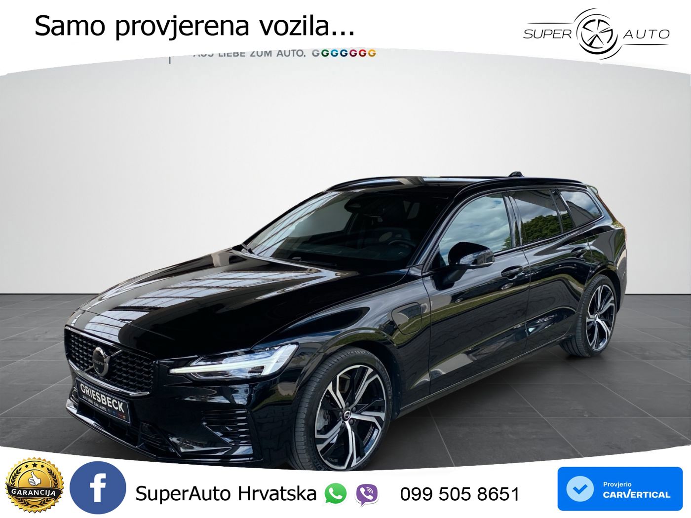 Volvo V60 2.0 T8 AWD Geartronic LED+GR SJED+ACC