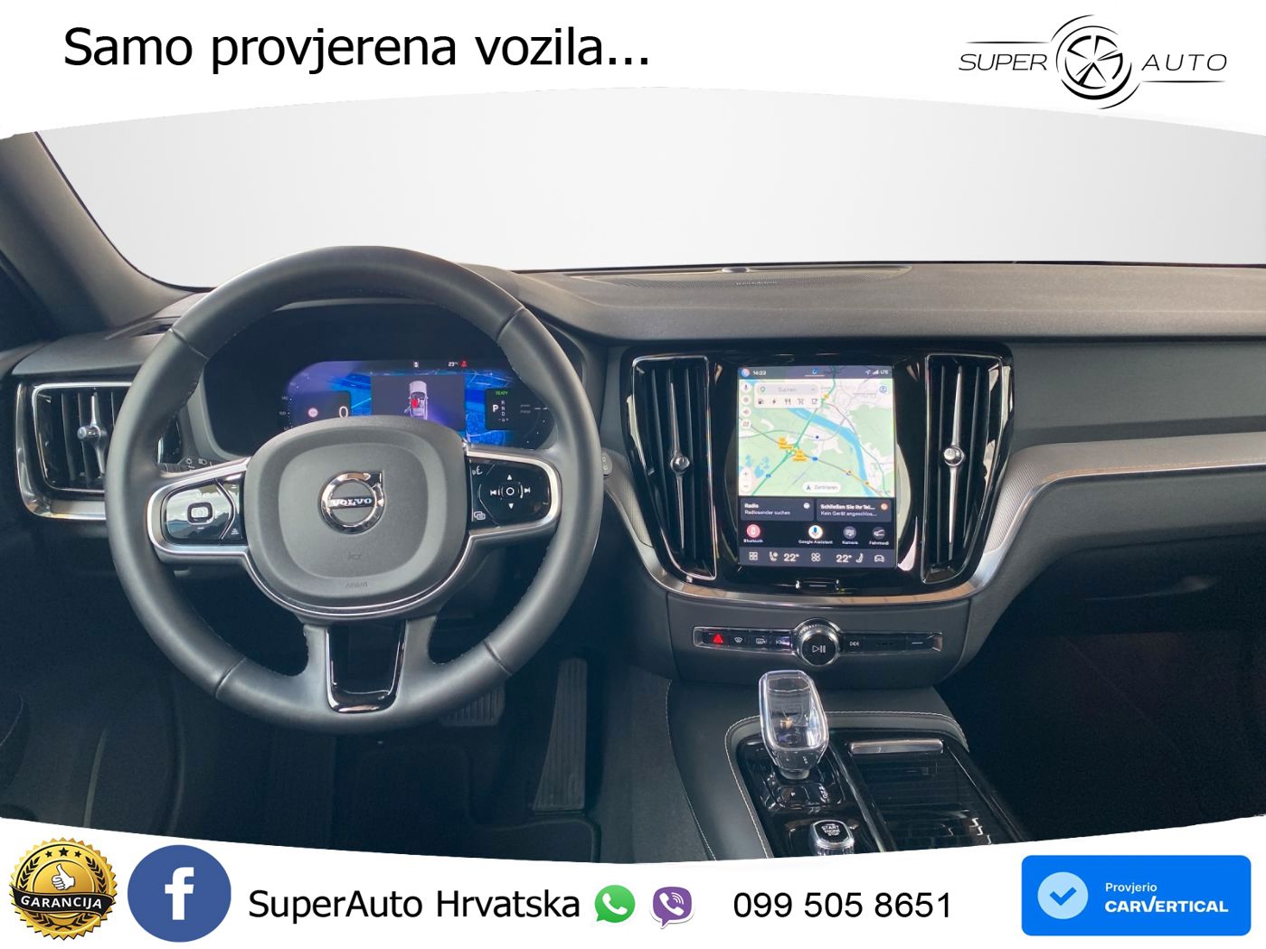 Volvo V60 2.0 T8 AWD Geartronic LED+GR SJED+ACC