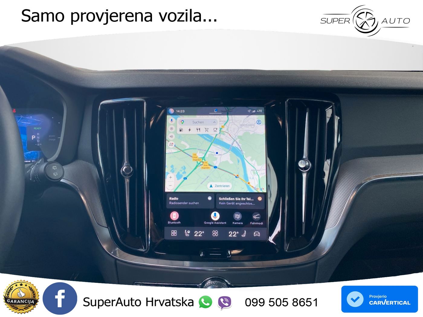 Volvo V60 2.0 T8 AWD Geartronic LED+GR SJED+ACC