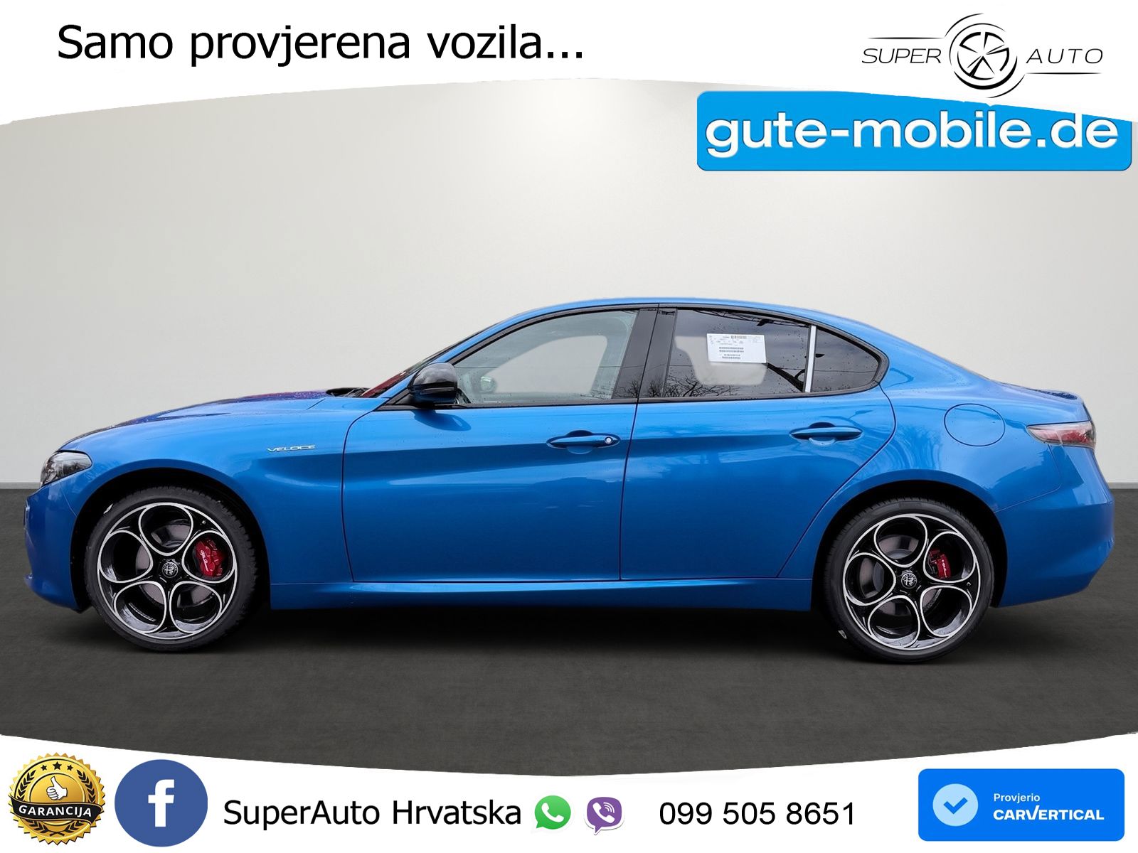 Alfa Romeo Giulia 2.0 Turbo (280 KS) Q4 Automatic LED+ACC