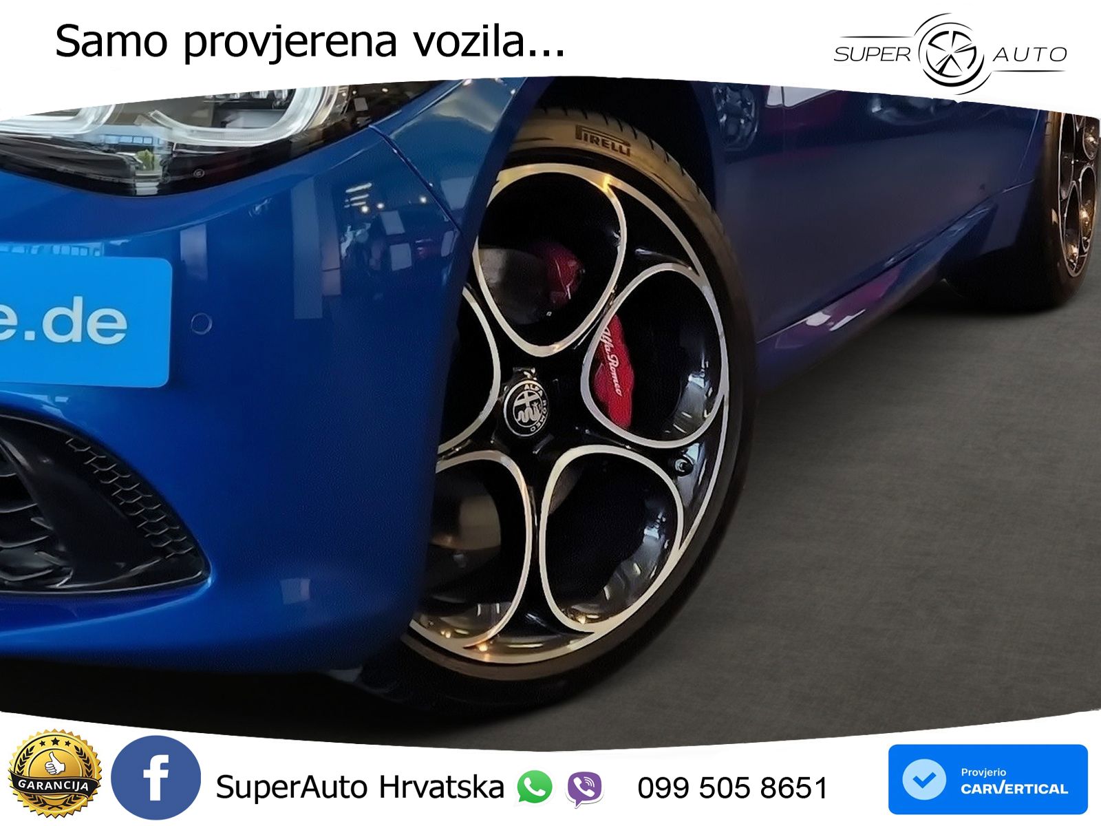 Alfa Romeo Giulia 2.0 Turbo (280 KS) Q4 Automatic LED+ACC