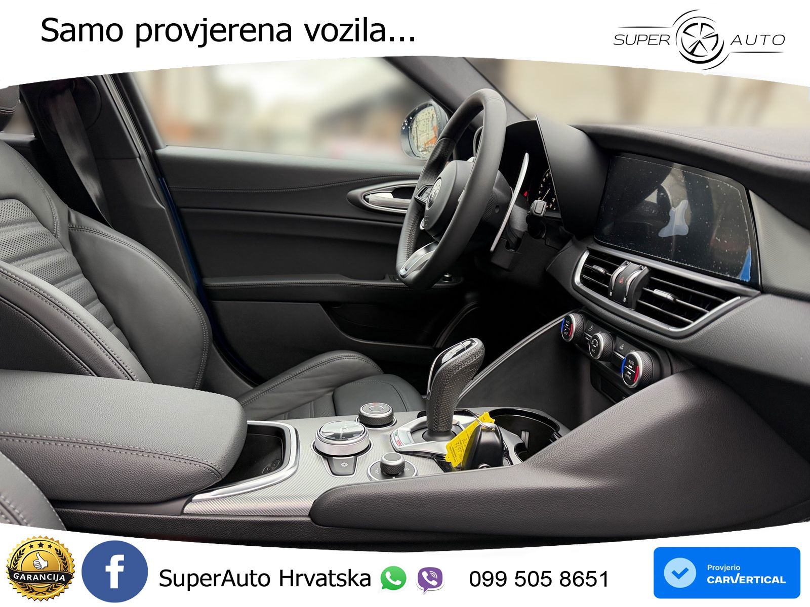 Alfa Romeo Giulia 2.0 Turbo (280 KS) Q4 Automatic LED+ACC