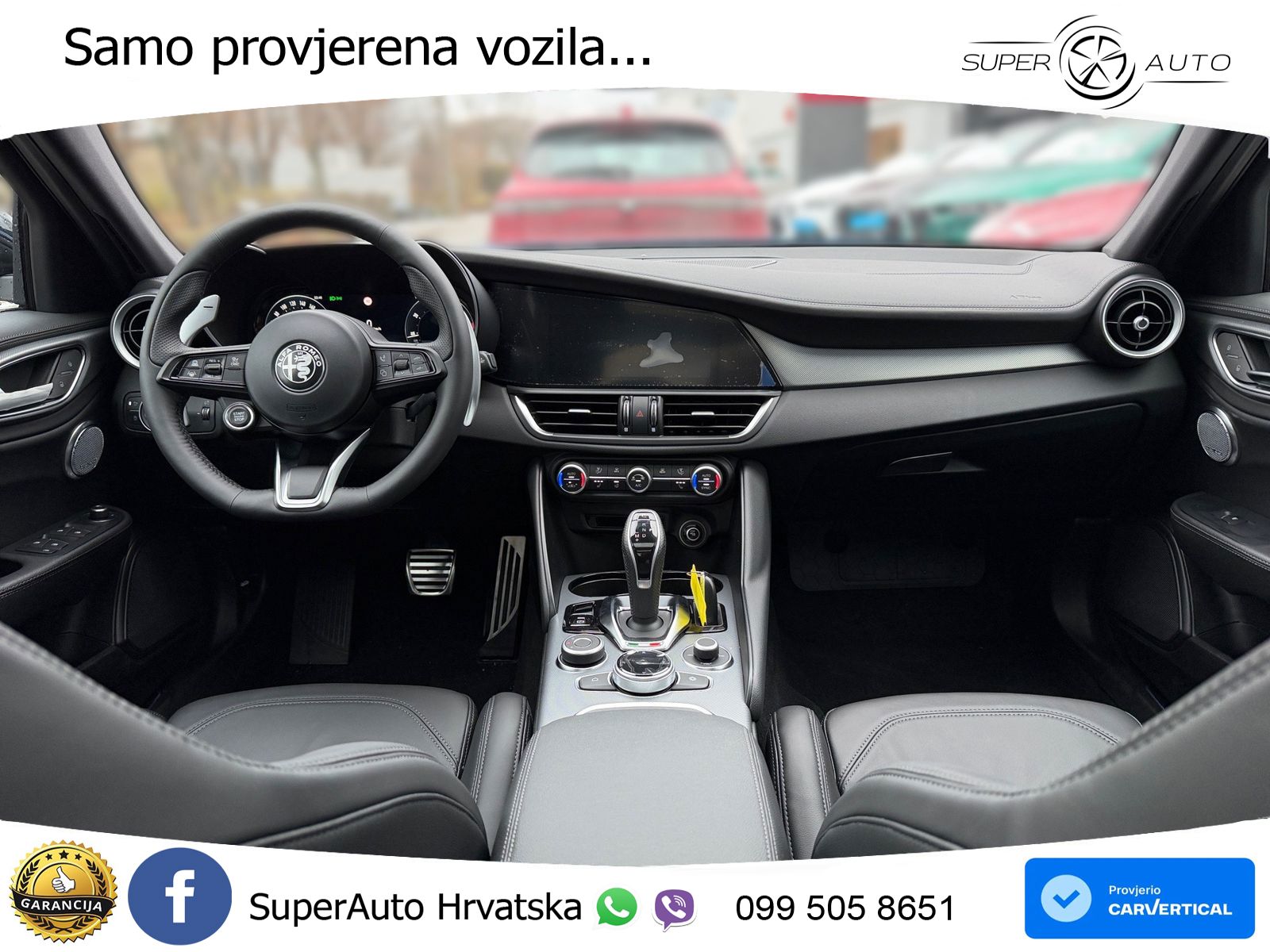 Alfa Romeo Giulia 2.0 Turbo (280 KS) Q4 Automatic LED+ACC