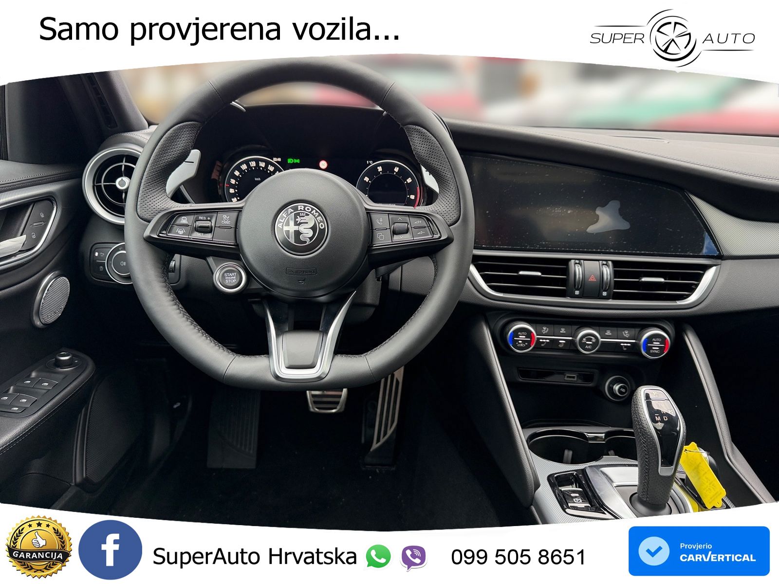 Alfa Romeo Giulia 2.0 Turbo (280 KS) Q4 Automatic LED+ACC