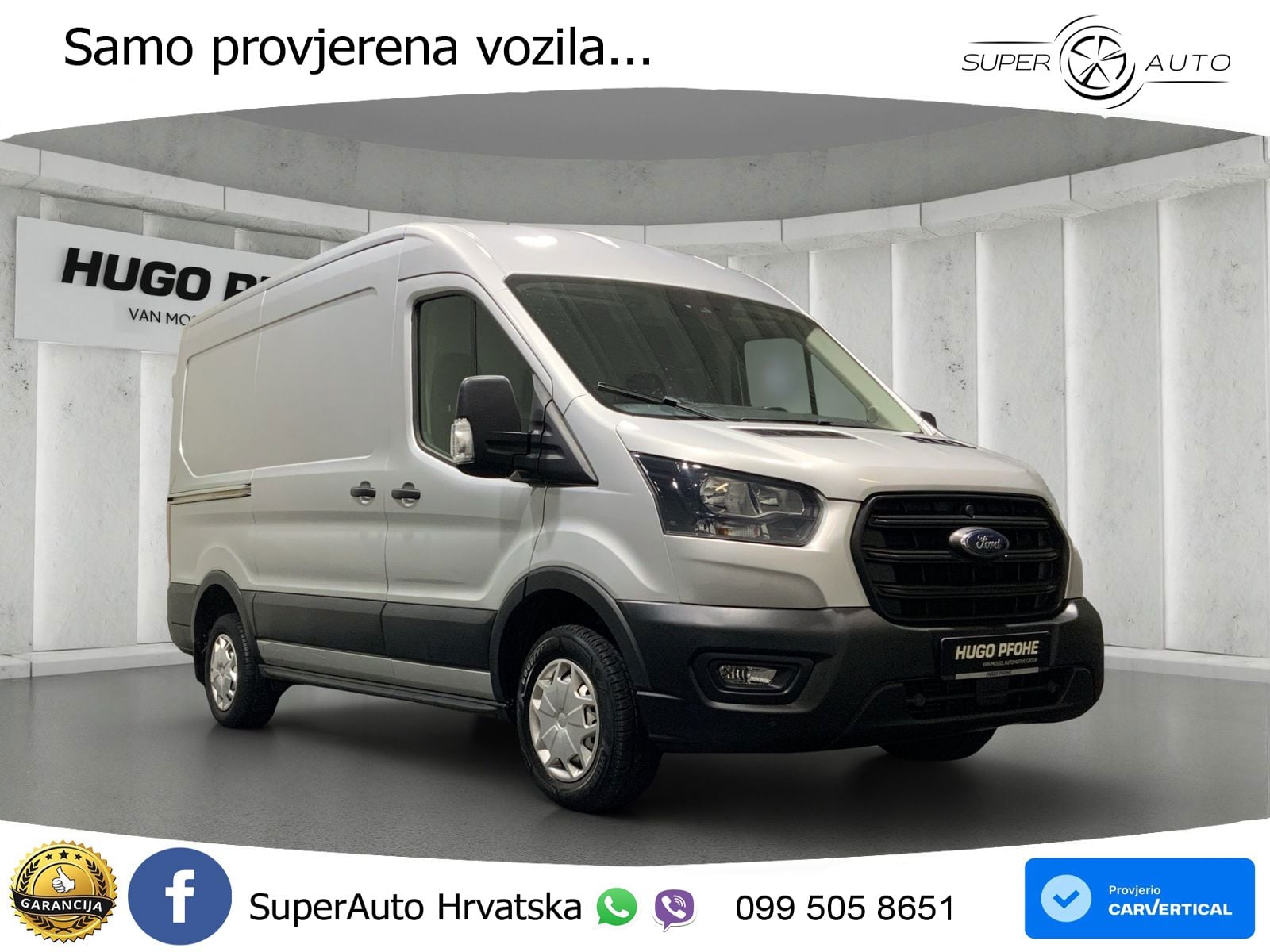 Ford Transit 290L2H2 290L2H2 2.0TDCi 96kW Front Trend 131 KS