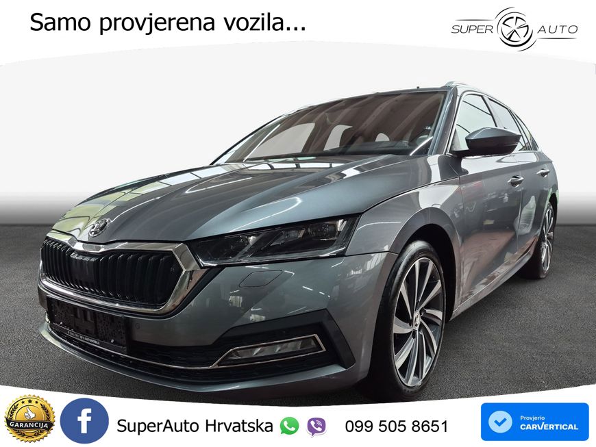 Škoda Octavia Combi 2.0 TDI (150 KS) 4x4 DSG LED+GR SJED+ACC