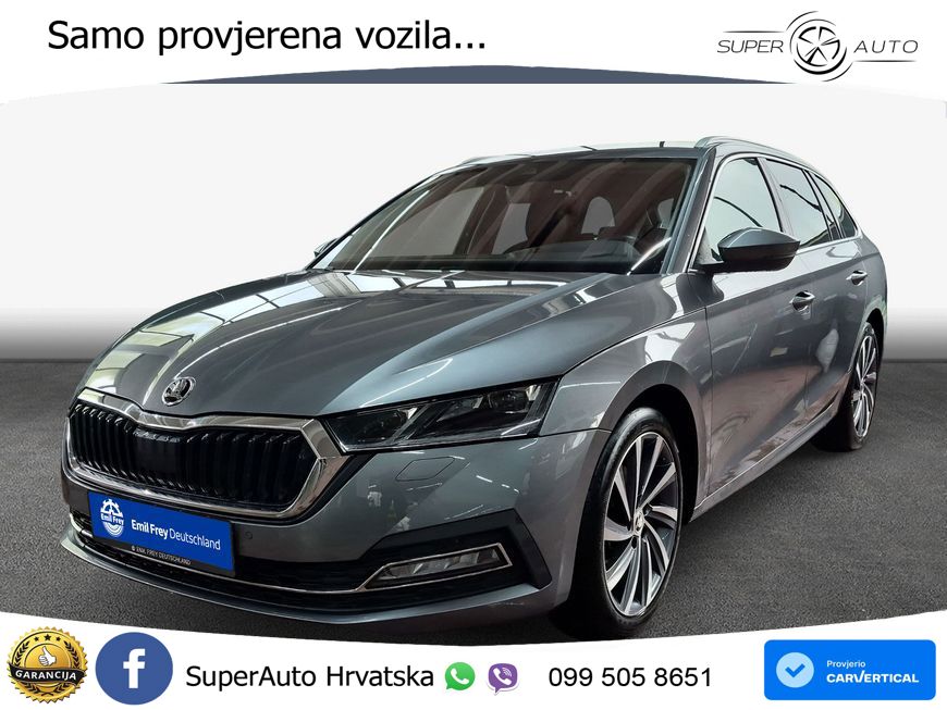 Škoda Octavia Combi 2.0 TDI (150 KS) 4x4 DSG LED+GR SJED+ACC