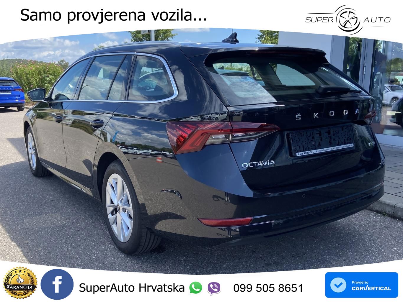 Škoda Octavia Combi 1.5 TSI EVO e-TEC (150 KS) DSG LED+GR SJED+ACC