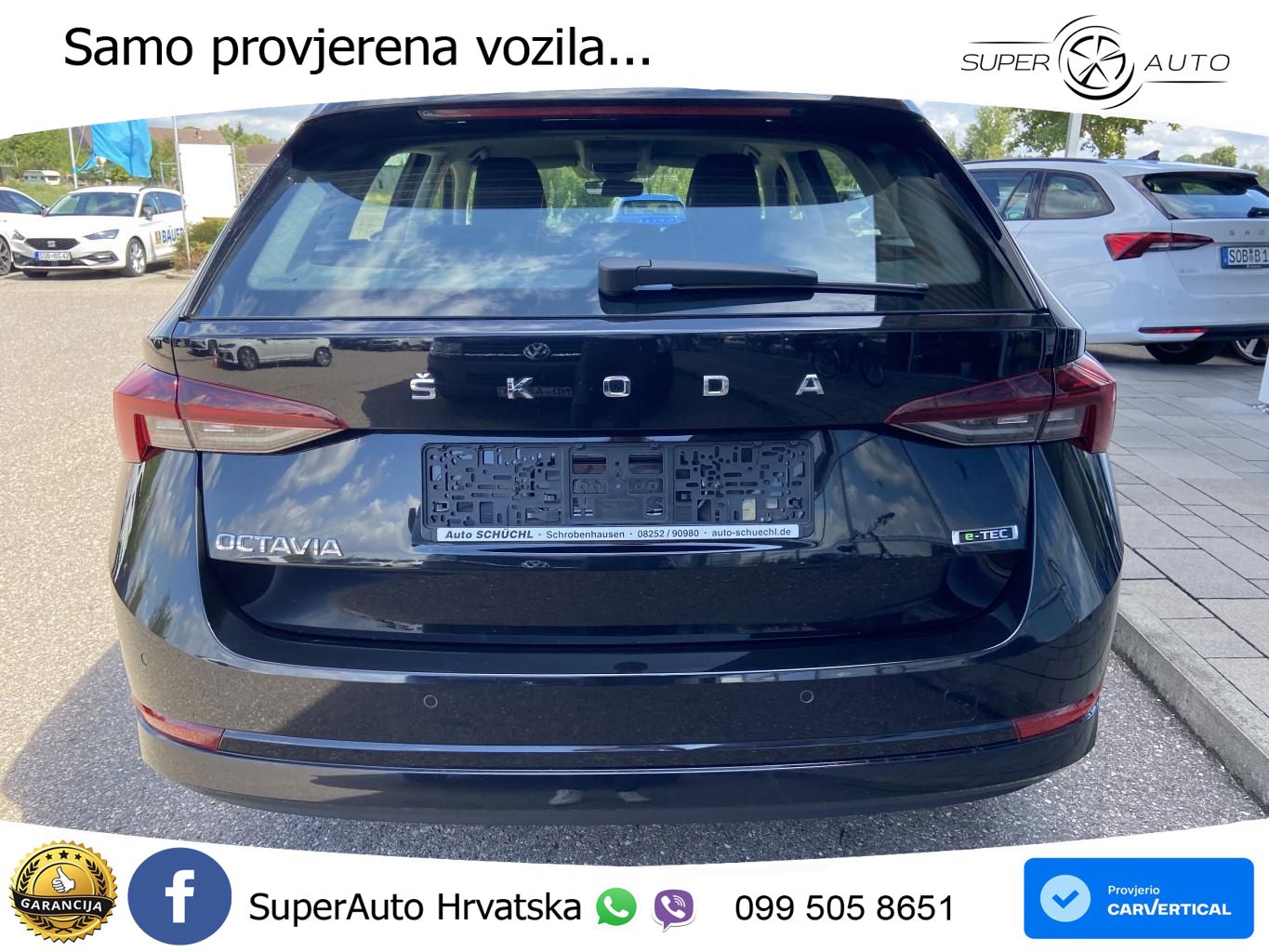 Škoda Octavia Combi 1.5 TSI EVO e-TEC (150 KS) DSG LED+GR SJED+ACC