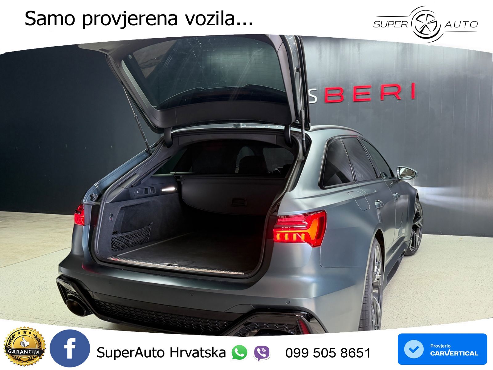 Audi RS6 Avant 4.0 TFSI V8 (600 KS) quattro Tiptronic LED+GR SJED+ACC