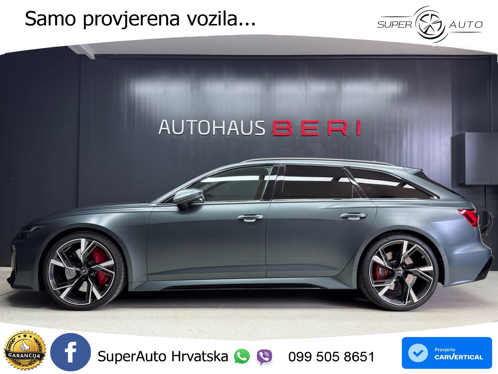 Audi RS6 Avant 4.0 TFSI V8 (600 KS) quattro Tiptronic LED+GR SJED+ACC