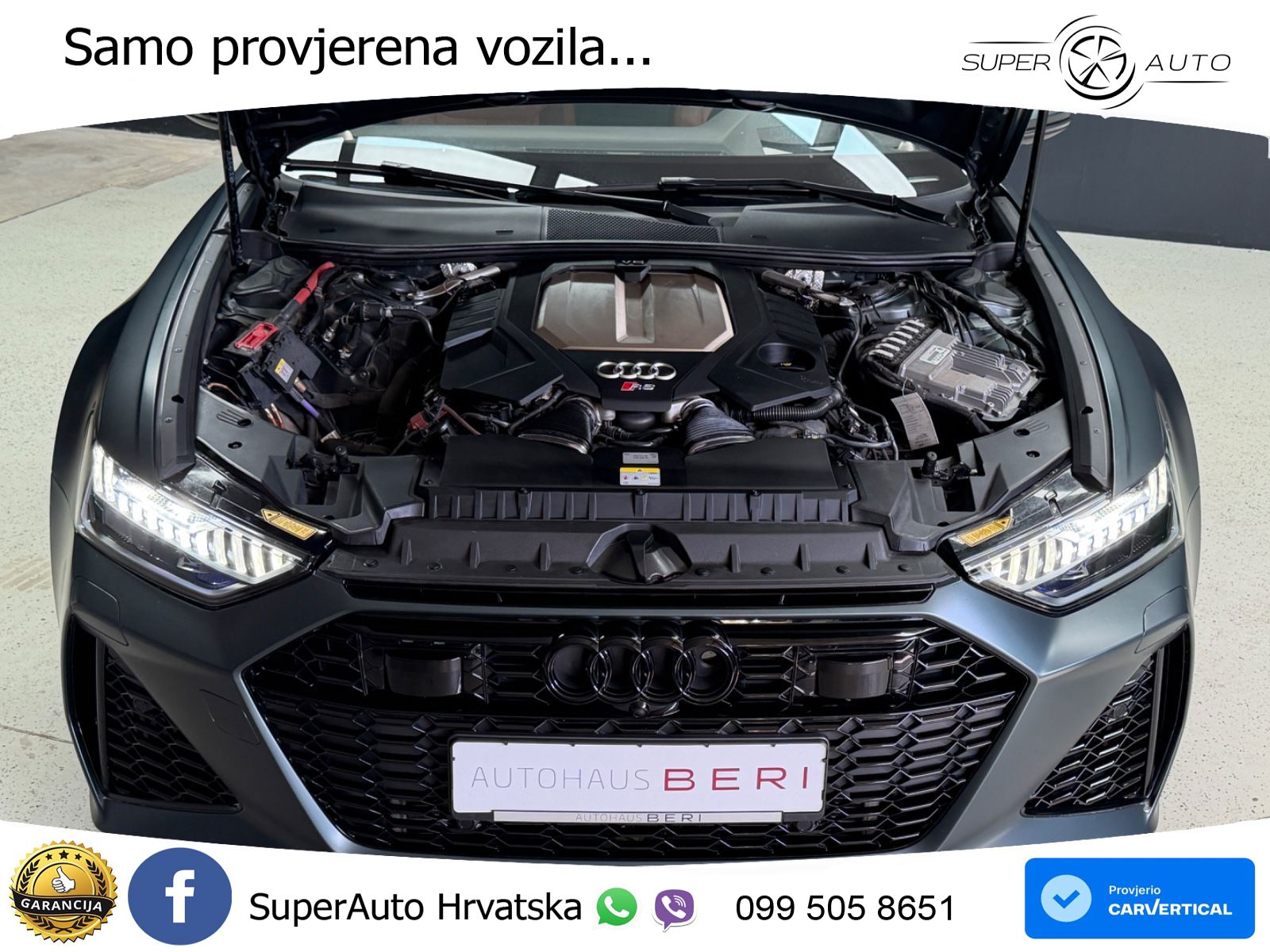 Audi RS6 Avant 4.0 TFSI V8 (600 KS) quattro Tiptronic LED+GR SJED+ACC