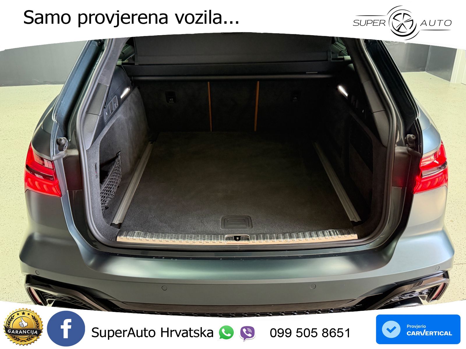 Audi RS6 Avant 4.0 TFSI V8 (600 KS) quattro Tiptronic LED+GR SJED+ACC