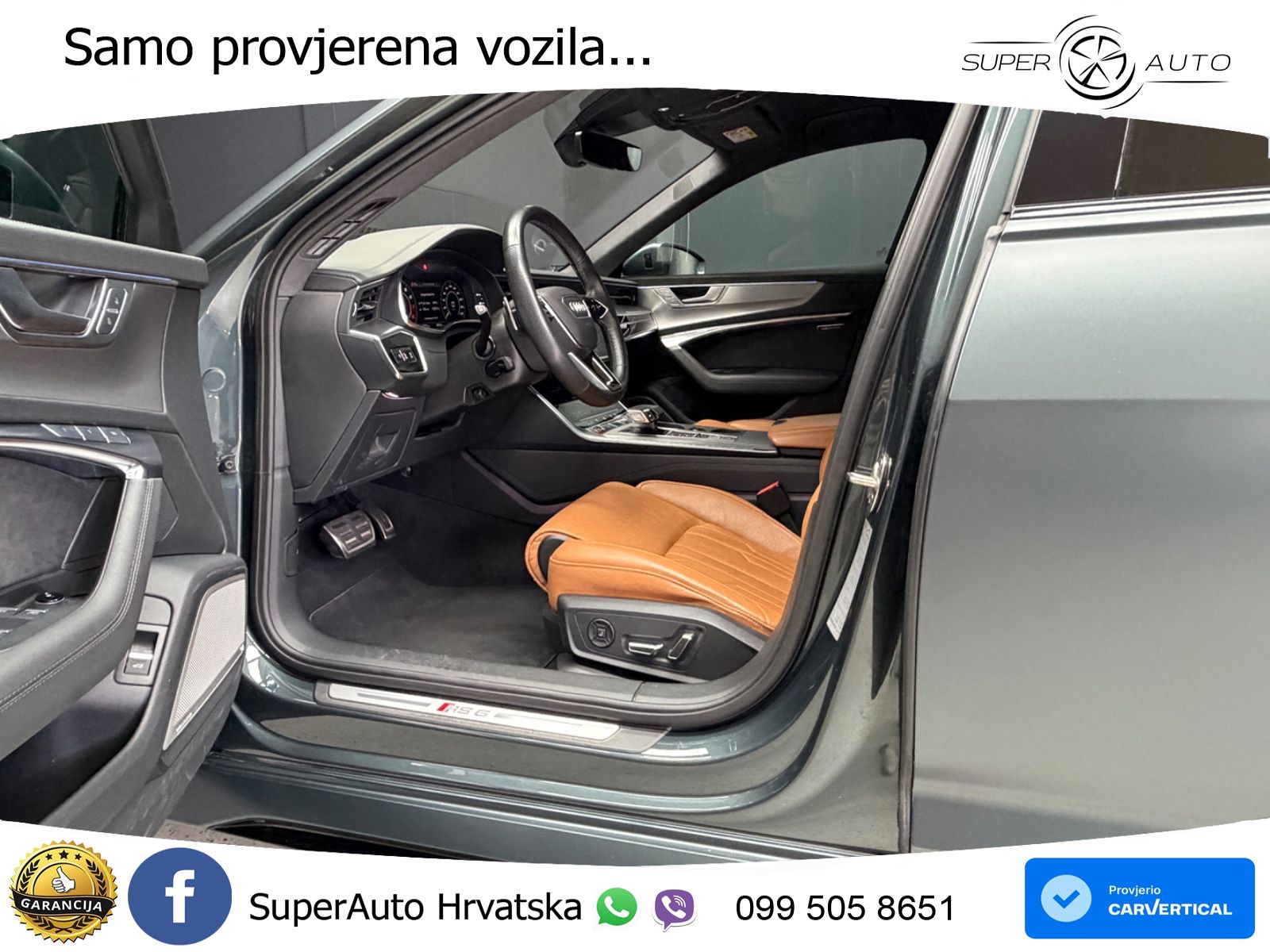 Audi RS6 Avant 4.0 TFSI V8 (600 KS) quattro Tiptronic LED+GR SJED+ACC