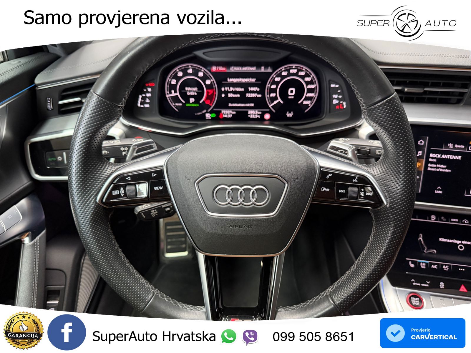 Audi RS6 Avant 4.0 TFSI V8 (600 KS) quattro Tiptronic LED+GR SJED+ACC