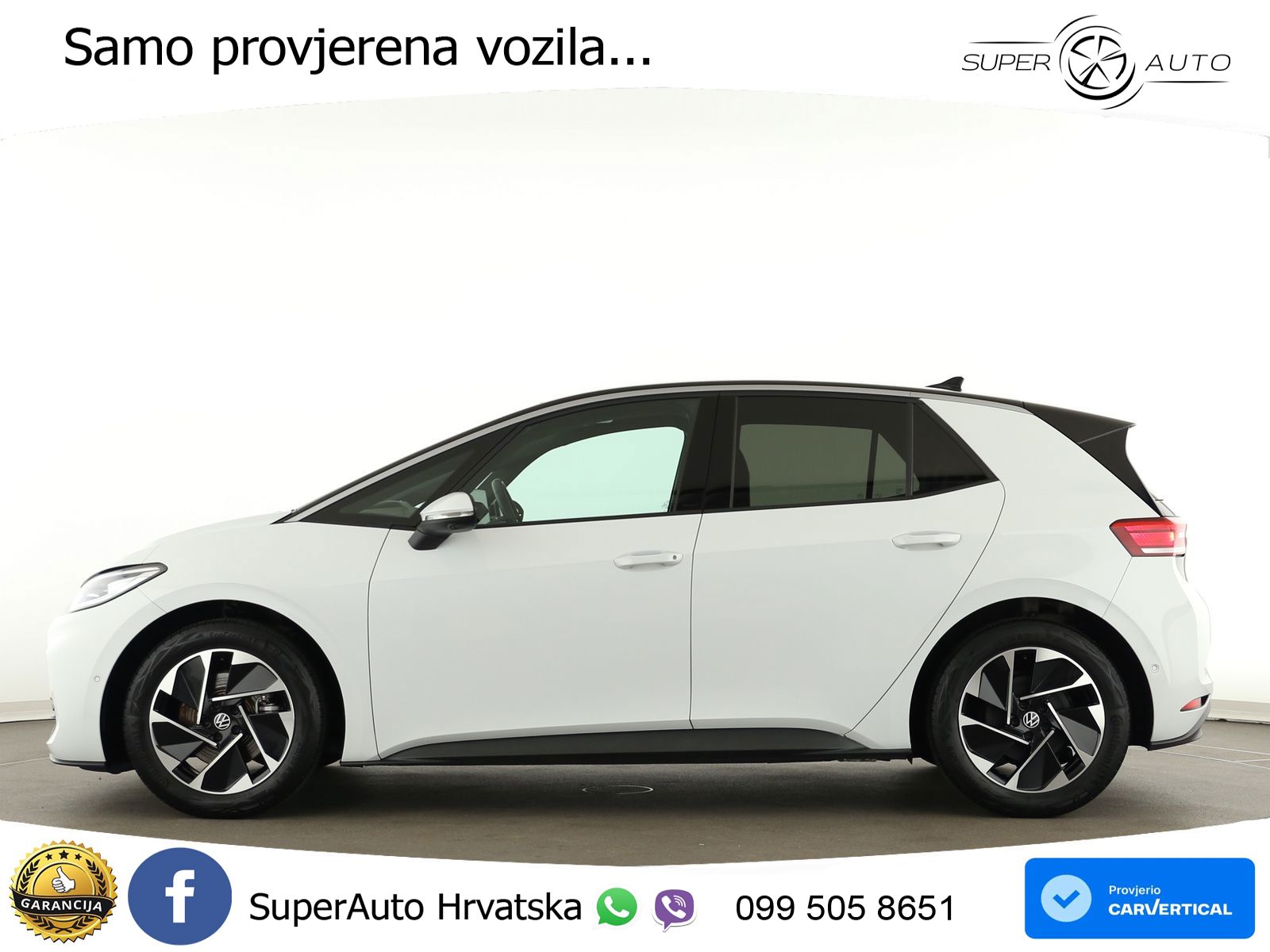 Volkswagen ID.3 Pro 62 kWh (204 KS) LED+GR SJED+ACC